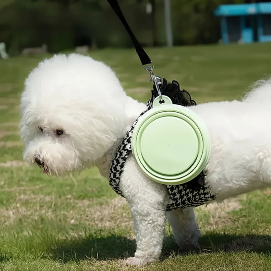 Gamelle Pliable 2en1 pour Chien 🐾
Eau + nourriture pour vos balades