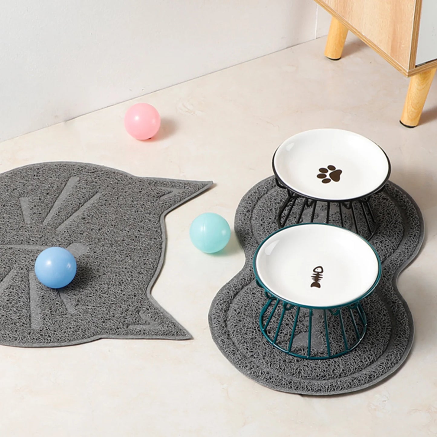Gamelle Céramique Surélevée pour Chat 🐾
Posture naturelle — digestion optimale