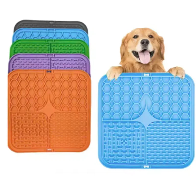Tapis de Léchage Silicone pour Chien 🐾
Calme et stimule en même temps