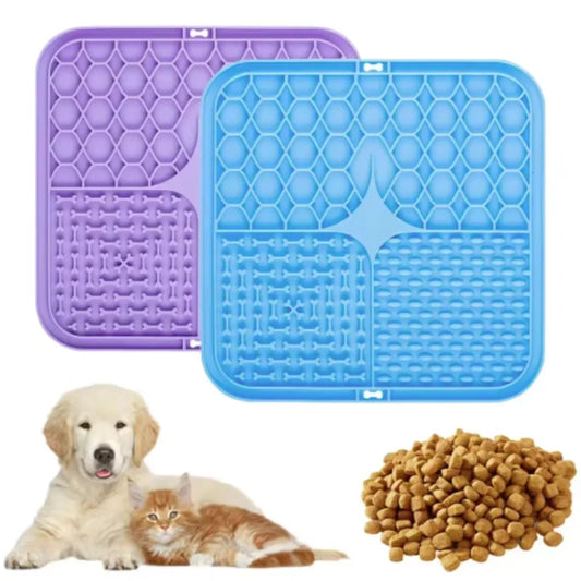 Tapis de Léchage Silicone pour Chien 🐾
Calme et stimule en même temps