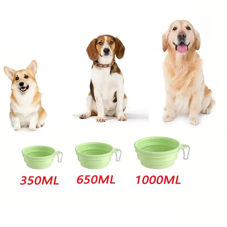 Gamelle Pliable 2en1 pour Chien 🐾
Eau + nourriture pour vos balades